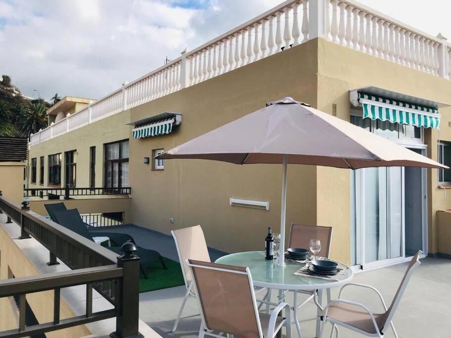 Estudio Con Amplia Terraza En Puerto De La Cruz Exterior foto